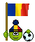 04 Flaggenkunterbunt 001 Smiley – Fussball